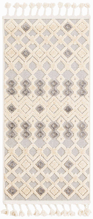 Sandy Beige 2' x 4' 1 Arlo Runner Area Rug 100% Polypropylene With Cotton Backing Easy Clean Indoor Living Room Bedroom Dining Office Carpet for Sale at Rug Engine