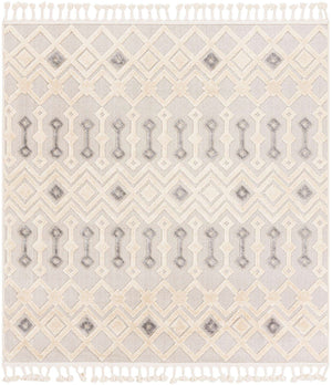 Sandy Beige 6' 1 x 6' 1 Arlo Square Area Rug 100% Polypropylene With Cotton Backing Easy Clean Indoor Living Room Bedroom Dining Office Carpet for Sale at Rug Engine