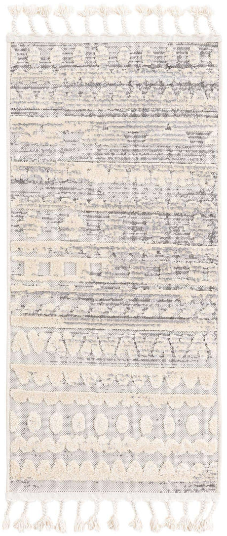 Sandy Beige 2' x 4' 1 Arlo Runner Area Rug 100% Polypropylene With Cotton Backing Easy Clean Indoor Living Room Bedroom Dining Office Carpet for Sale at Rug Engine