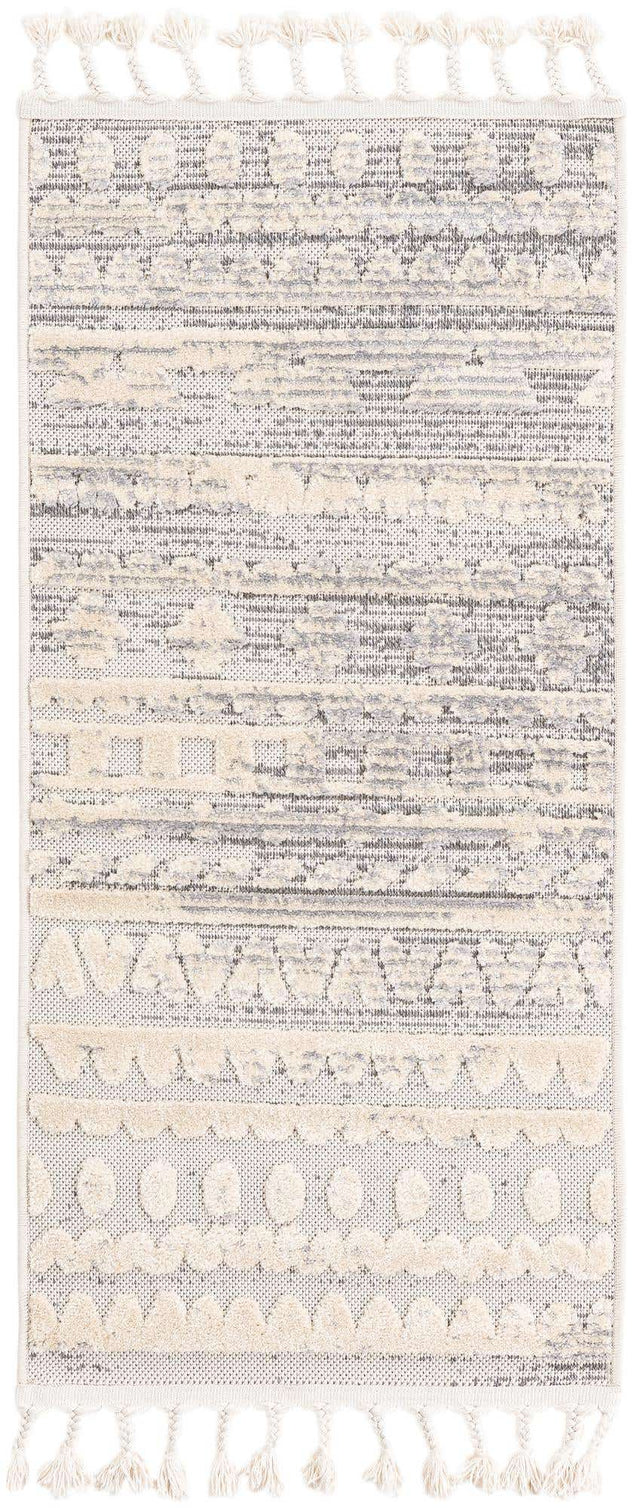 Sandy Beige 2' x 4' 1 Arlo Runner Area Rug 100% Polypropylene With Cotton Backing Easy Clean Indoor Living Room Bedroom Dining Office Carpet for Sale at Rug Engine