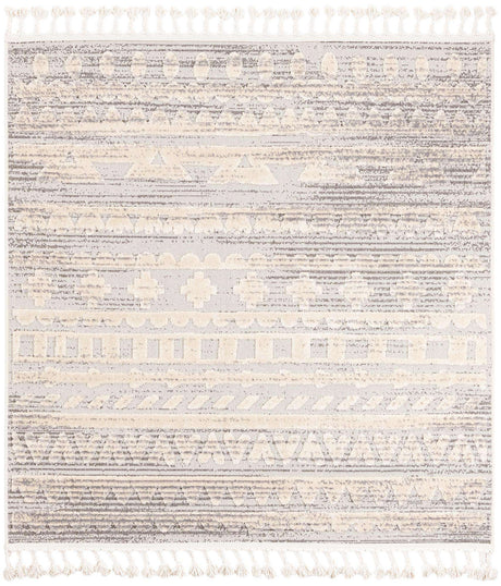 Sandy Beige 5' 3 x 5' 3 Arlo Square Area Rug 100% Polypropylene With Cotton Backing Easy Clean Indoor Living Room Bedroom Dining Office Carpet for Sale at Rug Engine