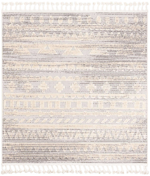 Sandy Beige 5' 3 x 5' 3 Arlo Square Area Rug 100% Polypropylene With Cotton Backing Easy Clean Indoor Living Room Bedroom Dining Office Carpet for Sale at Rug Engine