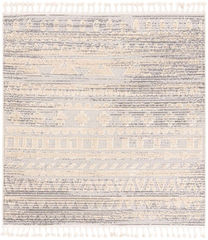Sandy Beige 6' 1 x 6' 1 Arlo Square Area Rug 100% Polypropylene With Cotton Backing Easy Clean Indoor Living Room Bedroom Dining Office Carpet for Sale at Rug Engine
