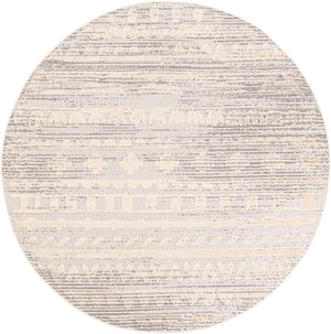 Sandy Beige 7' 10 x 7' 10 Arlo Round Area Rug 100% Polypropylene With Cotton Backing Easy Clean Indoor Living Room Bedroom Dining Office Carpet for Sale at Rug Engine
