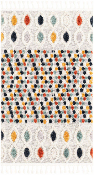 Multicolor 3' 3 x 5' 3 Cherokee Rectangle Area Rug 100% Polypropylene With Cotton Backing Modern Geometric Carpet for Home Decor Interior Design Rooms for Sale at Rug Engine