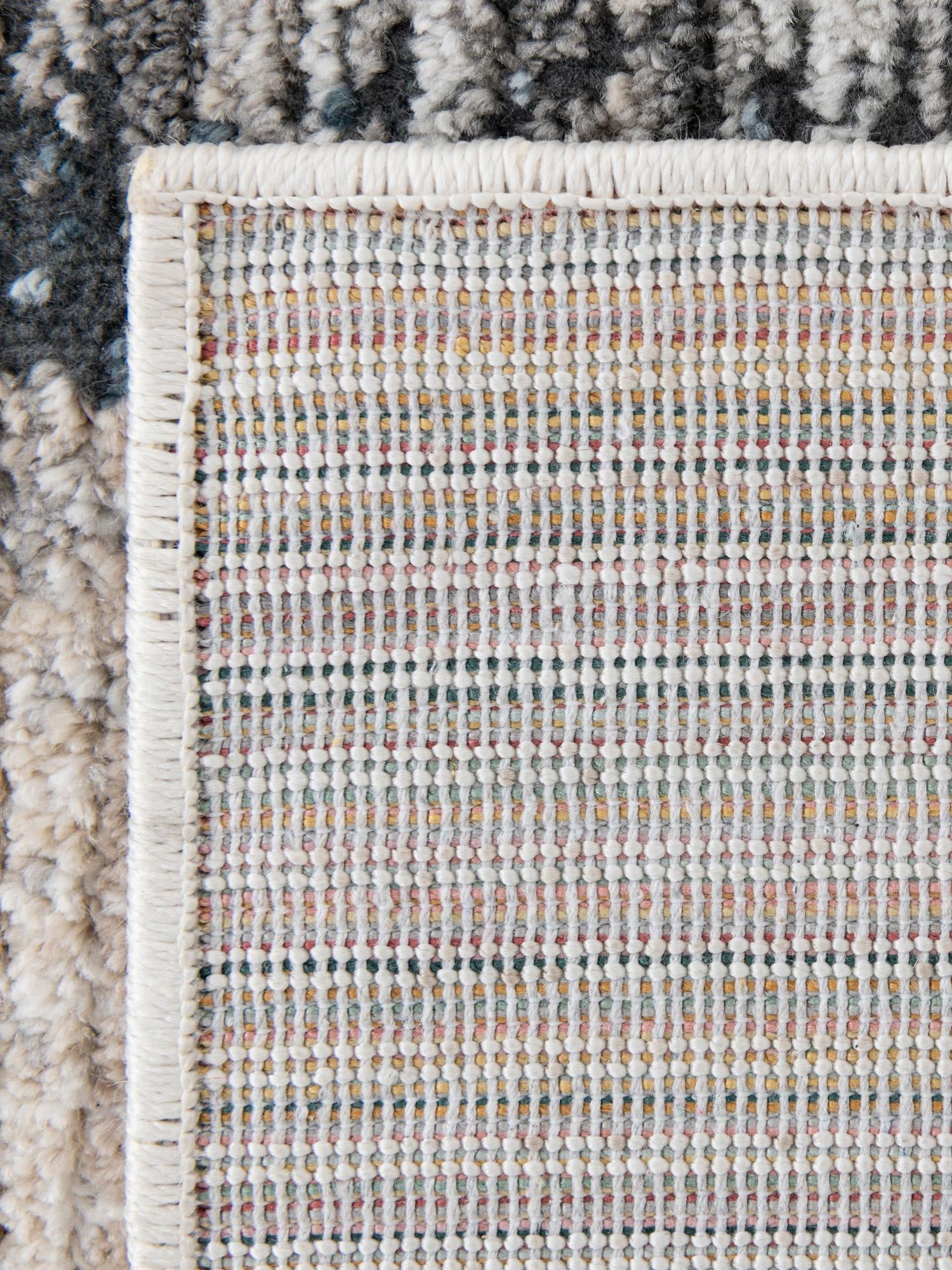 Multicolor 4' 1 x 4' 1 Gemstone Octagon Area Rug Polypropylene Contemporary Carpet Easy Clean Stain Resistant for Home Design Decorating for Sale at Rug Engine
