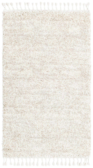 Ivory 3' 3 x 5' 3 Hygge Shag Rectangle Area Rug Thick Soft Touch Fluffy & Plush Shaggy Pile 100% Polypropylene With Jute Backing Modern Carpet for Sale at Rug Engine