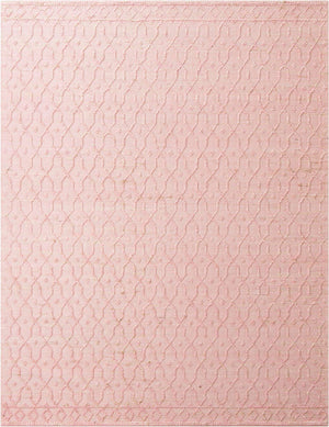 Pink 7' 10 x 10' Larsa Rectangle Area Rug 90% Jute & 10% Cotton Premium All Natural Hand Woven Carpet for Home Interior Design Spaces for Sale at Rug Engine