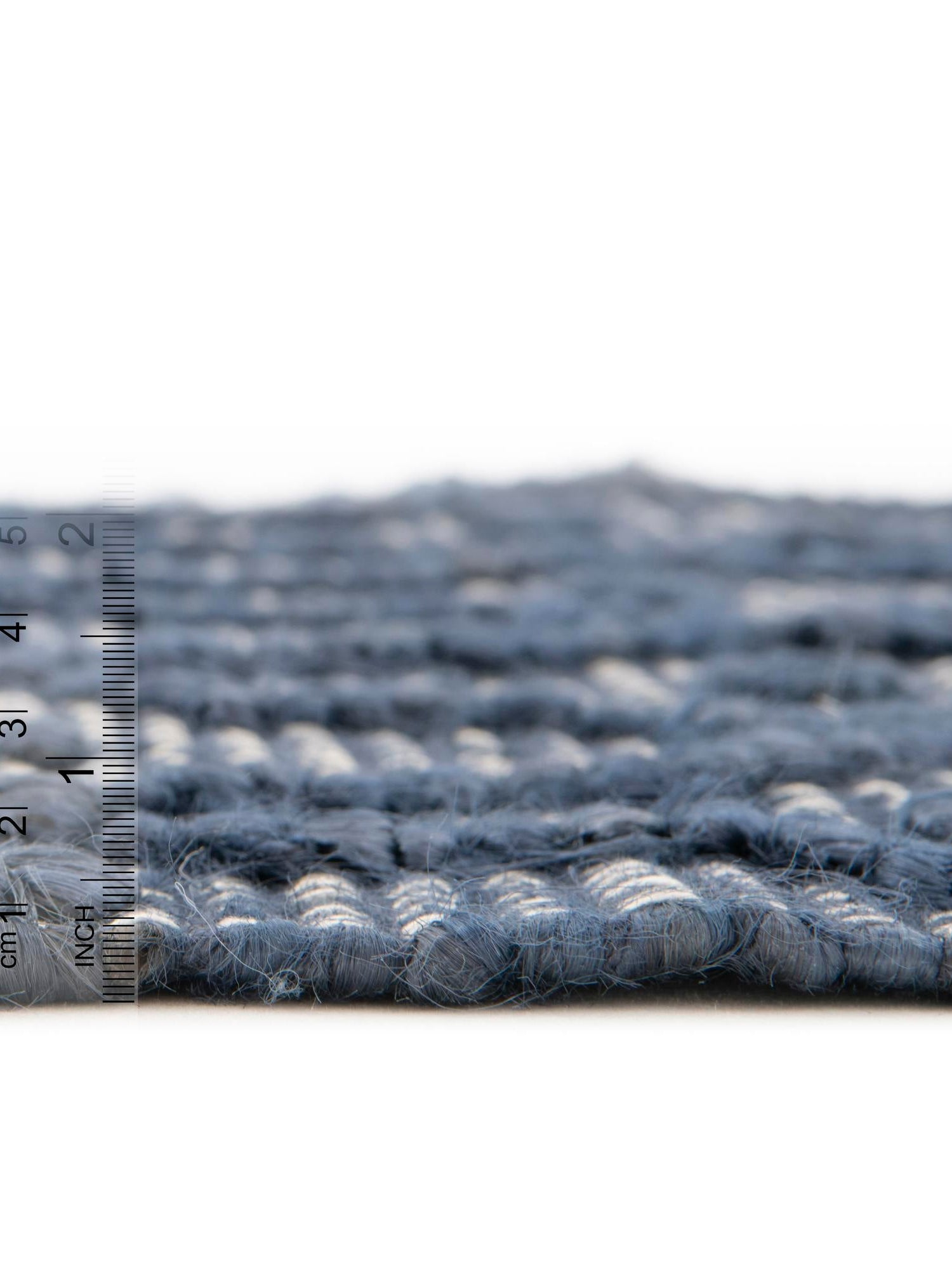 Navy Blue 5' 3 x 8' Larsa Rectangle Area Rug 90% Jute & 10% Cotton Premium All Natural Hand Woven Carpet for Home Interior Design Spaces for Sale at Rug Engine