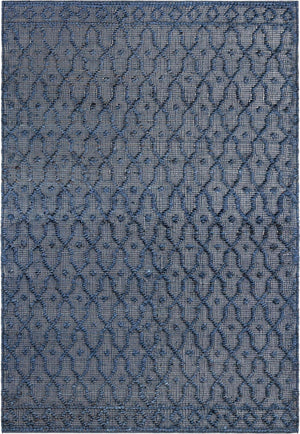 Navy Blue 5' 3 x 8' Larsa Rectangle Area Rug 90% Jute & 10% Cotton Premium All Natural Hand Woven Carpet for Home Interior Design Spaces for Sale at Rug Engine