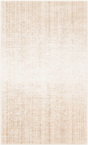 Ivory 3' 3 x 5' 3 Gemstone Rectangle Area Rug Polypropylene Contemporary Carpet Easy Clean Stain Resistant for Home Design Decorating for Sale at Rug Engine