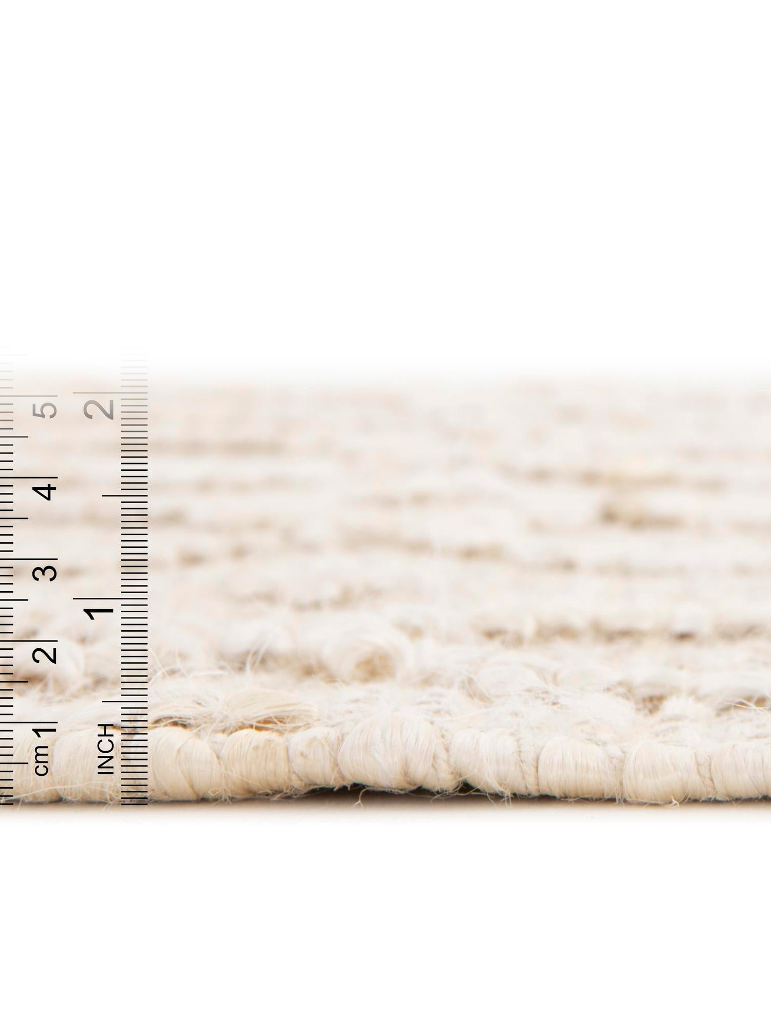 Ivory 7' 10 x 10' Larsa Rectangle Area Rug 90% Jute & 10% Cotton Premium All Natural Hand Woven Carpet for Home Interior Design Spaces for Sale at Rug Engine