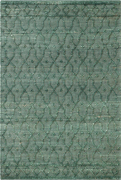 Hunter Green 4' 1 x 6' 1 Larsa Rectangle Area Rug 90% Jute & 10% Cotton Premium All Natural Hand Woven Carpet for Home Interior Design Spaces for Sale at Rug Engine
