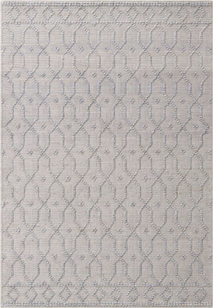 Gray 4' 1 x 6' 1 Larsa Rectangle Area Rug 90% Jute & 10% Cotton Premium All Natural Hand Woven Carpet for Home Interior Design Spaces for Sale at Rug Engine