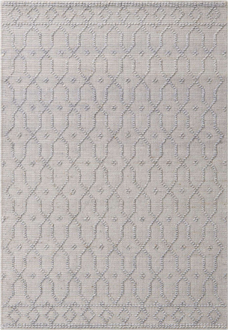 Gray 4' 1 x 6' 1 Larsa Rectangle Area Rug 90% Jute & 10% Cotton Premium All Natural Hand Woven Carpet for Home Interior Design Spaces for Sale at Rug Engine