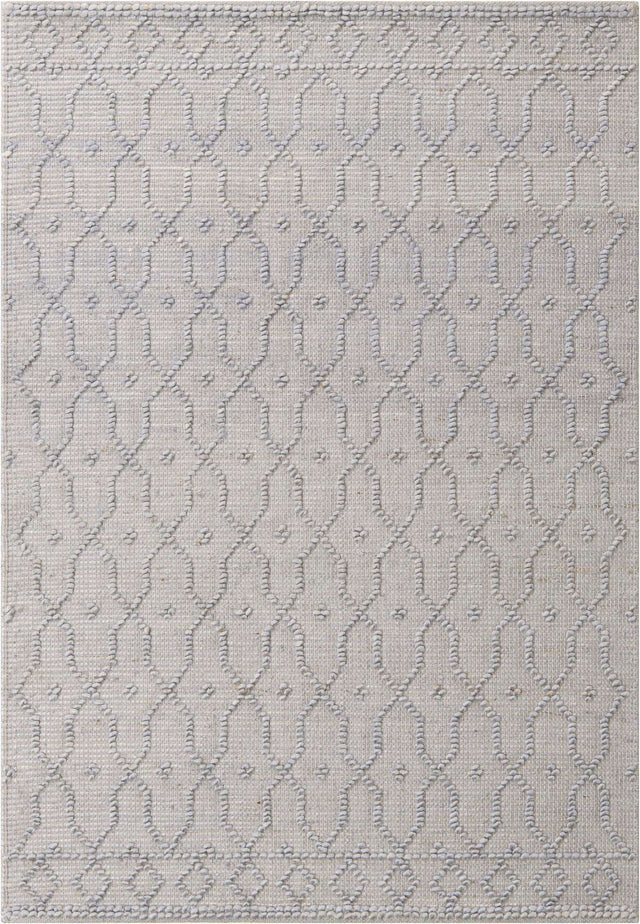 Gray 4' 1 x 6' 1 Larsa Rectangle Area Rug 90% Jute & 10% Cotton Premium All Natural Hand Woven Carpet for Home Interior Design Spaces for Sale at Rug Engine