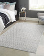 Gray 4' 1 x 6' 1 Larsa Rectangle Area Rug 90% Jute & 10% Cotton Premium All Natural Hand Woven Carpet for Home Interior Design Spaces for Sale at Rug Engine