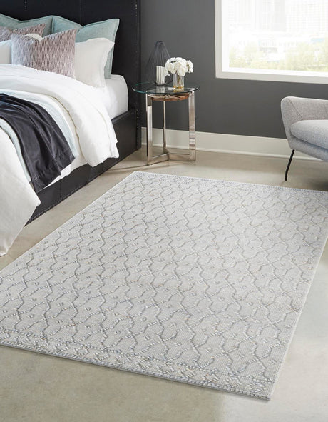 Gray 7' 10 x 10' Larsa Rectangle Area Rug 90% Jute & 10% Cotton Premium All Natural Hand Woven Carpet for Home Interior Design Spaces for Sale at Rug Engine