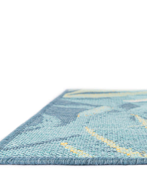 Multicolor 4' 1 x 6' 1 Outdoor Coastal Rectangle Area Rug Weather Resistant for Patio, Deck, Terrace, Balcony, Porch 100% Polypropylene Coastal Decor Carpet for Sale at Rug Engine
