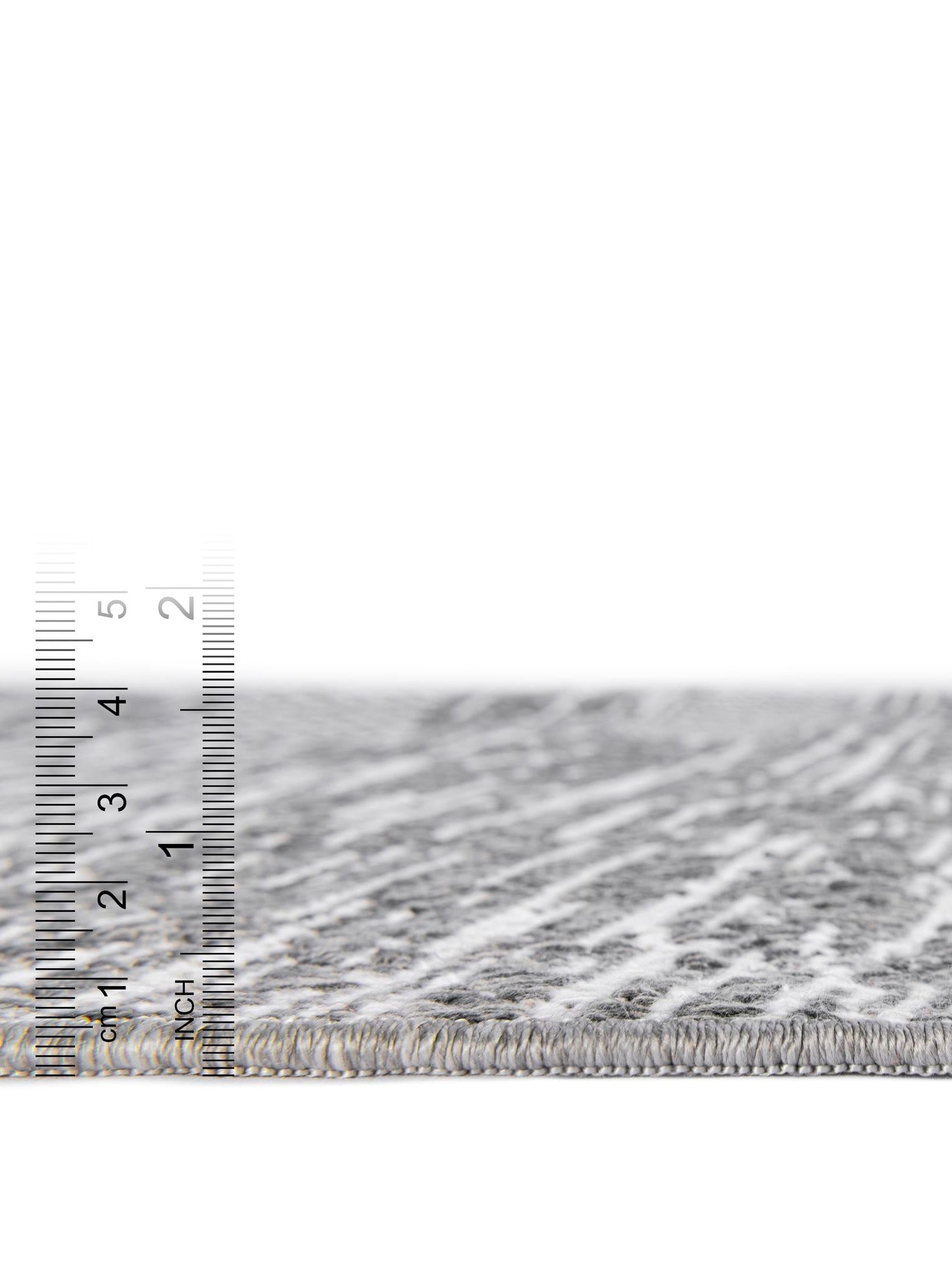 Gray 2' 3 x 3' 1 Abbey Rectangle Area Rug 100% Cotton All Natural Living Dining Room Bedroom Carpet for Sale at Rug Engine