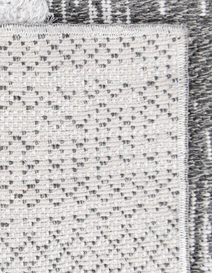Gray 2' 3 x 3' 1 Abbey Rectangle Area Rug 100% Cotton All Natural Living Dining Room Bedroom Carpet for Sale at Rug Engine