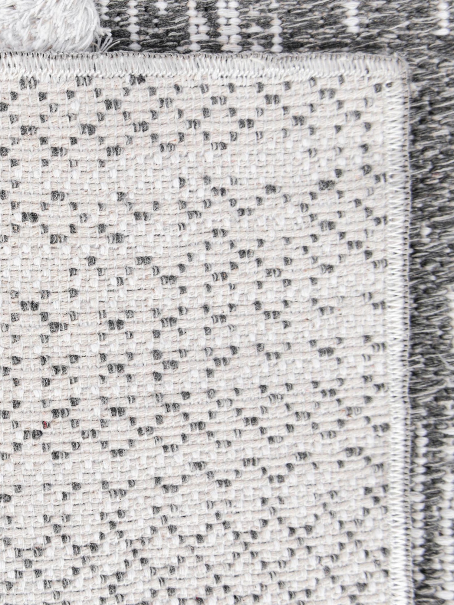 Gray 9' 10 x 14' 1 Abbey Rectangle Area Rug 100% Cotton All Natural Living Dining Room Bedroom Carpet for Sale at Rug Engine