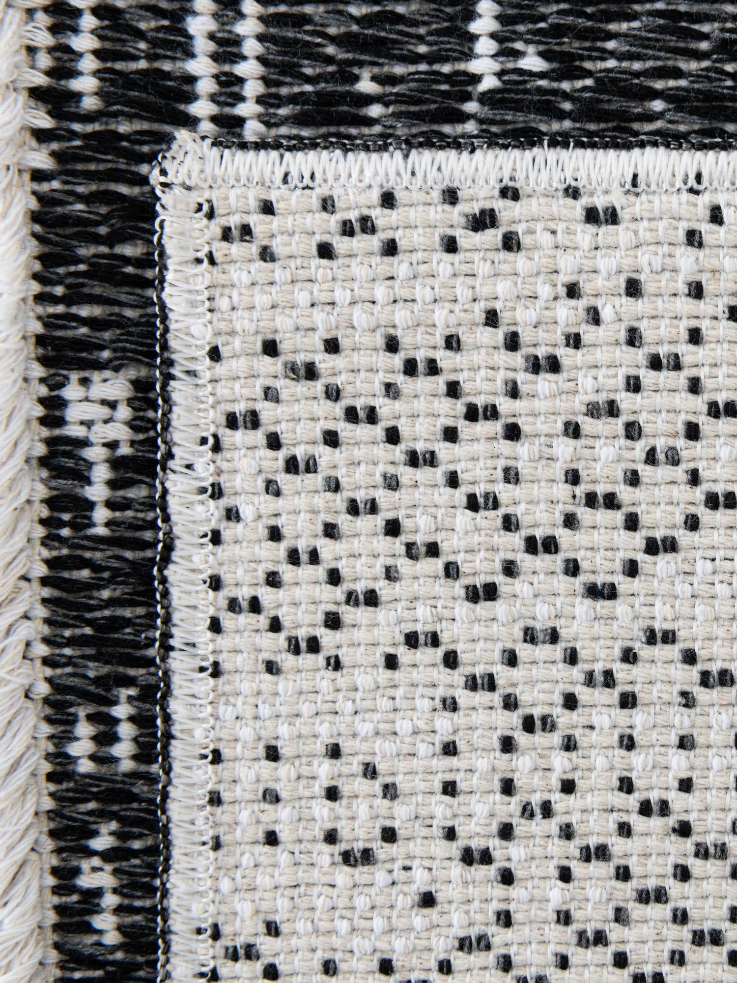 Black 9' 10 x 14' 1 Abbey Rectangle Area Rug 100% Cotton All Natural Living Dining Room Bedroom Carpet for Sale at Rug Engine