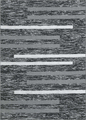 Black 6' 5 x 9' Abbey Rectangle Area Rug 100% Cotton All Natural Living Dining Room Bedroom Carpet for Sale at Rug Engine