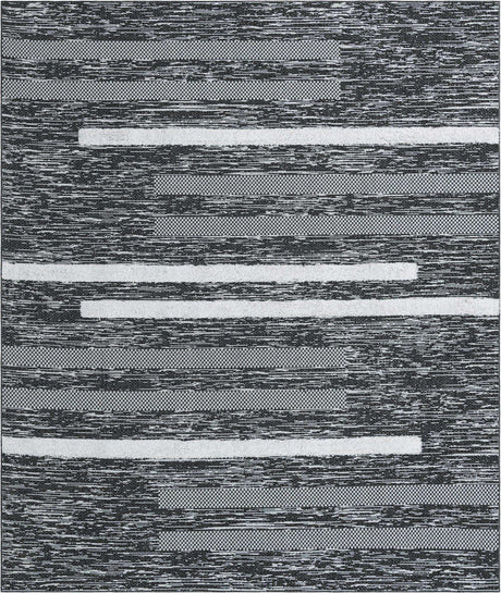 Black 9' 10 x 12' Abbey Rectangle Area Rug 100% Cotton All Natural Living Dining Room Bedroom Carpet for Sale at Rug Engine