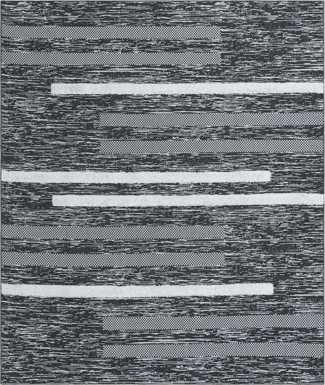 Black 9' 10 x 12' Abbey Rectangle Area Rug 100% Cotton All Natural Living Dining Room Bedroom Carpet for Sale at Rug Engine