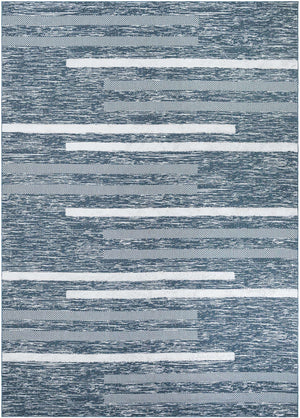 Navy Blue 9' 10 x 14' 1 Abbey Rectangle Area Rug 100% Cotton All Natural Living Dining Room Bedroom Carpet for Sale at Rug Engine