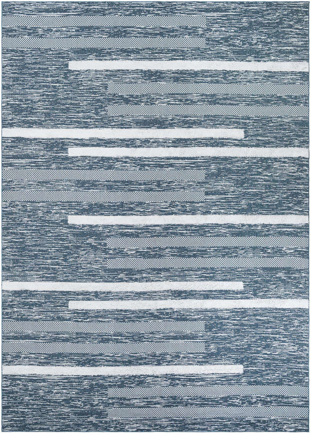 Navy Blue 9' 10 x 14' 1 Abbey Rectangle Area Rug 100% Cotton All Natural Living Dining Room Bedroom Carpet for Sale at Rug Engine