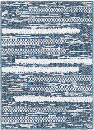 Navy Blue 2' 3 x 3' 1 Abbey Rectangle Area Rug 100% Cotton All Natural Living Dining Room Bedroom Carpet for Sale at Rug Engine