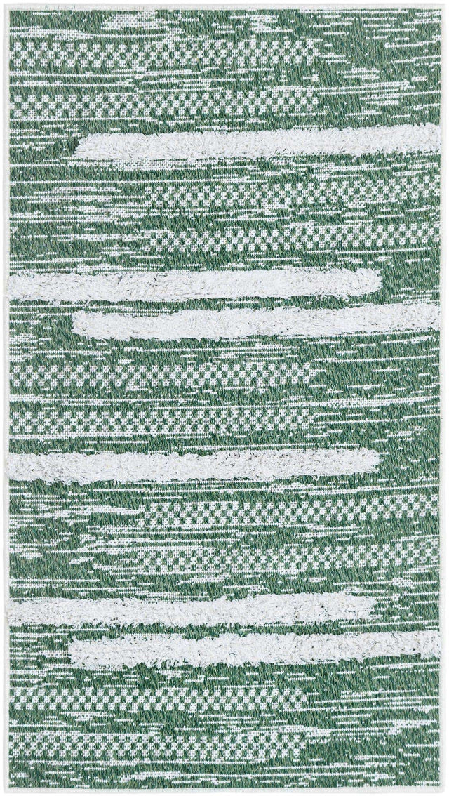 Green 2' 3 x 4' 1 Abbey Runner Area Rug 100% Cotton All Natural Living Dining Room Bedroom Carpet for Sale at Rug Engine