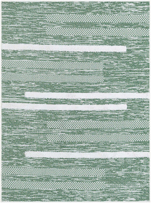 Green 4' 5 x 6' 1 Abbey Rectangle Area Rug 100% Cotton All Natural Living Dining Room Bedroom Carpet for Sale at Rug Engine
