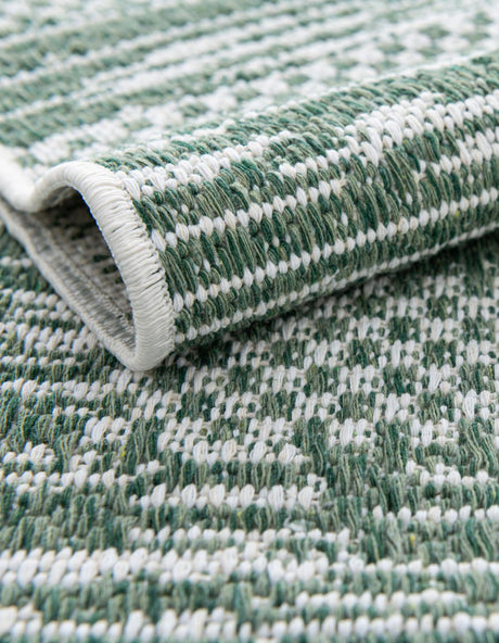 Green 9' 10 x 14' 1 Abbey Rectangle Area Rug 100% Cotton All Natural Living Dining Room Bedroom Carpet for Sale at Rug Engine