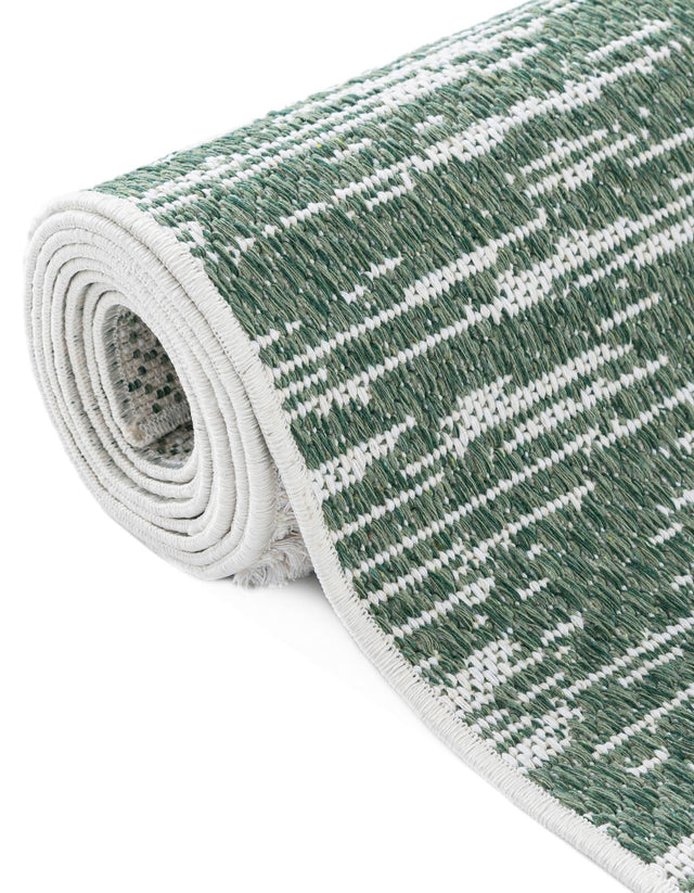Green 9' 10 x 14' 1 Abbey Rectangle Area Rug 100% Cotton All Natural Living Dining Room Bedroom Carpet for Sale at Rug Engine