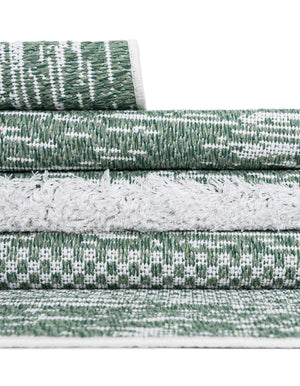 Green 6' 5 x 9' Abbey Rectangle Area Rug 100% Cotton All Natural Living Dining Room Bedroom Carpet for Sale at Rug Engine