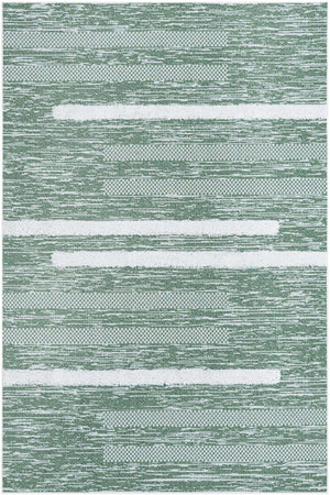 Green 5' 3 x 8' Abbey Rectangle Area Rug 100% Cotton All Natural Living Dining Room Bedroom Carpet for Sale at Rug Engine