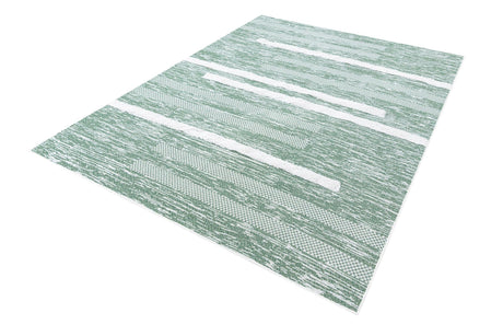 Green 6' 5 x 9' Abbey Rectangle Area Rug 100% Cotton All Natural Living Dining Room Bedroom Carpet for Sale at Rug Engine