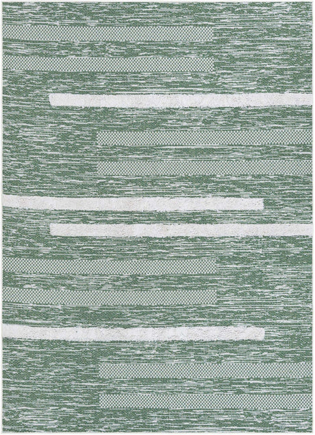 Green 6' 5 x 9' Abbey Rectangle Area Rug 100% Cotton All Natural Living Dining Room Bedroom Carpet for Sale at Rug Engine