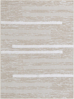 Ivory 4' 5 x 6' 1 Abbey Rectangle Area Rug 100% Cotton All Natural Living Dining Room Bedroom Carpet for Sale at Rug Engine
