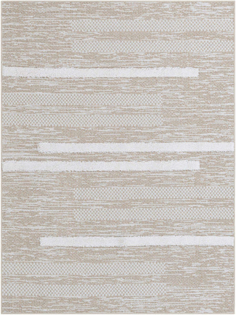Ivory 4' 5 x 6' 1 Abbey Rectangle Area Rug 100% Cotton All Natural Living Dining Room Bedroom Carpet for Sale at Rug Engine