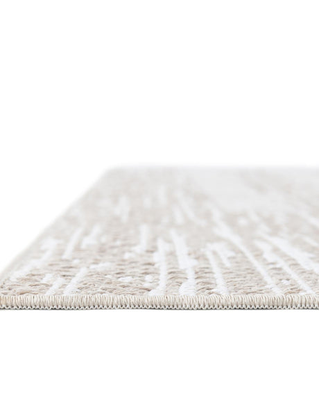 Ivory 9' 10 x 12' Abbey Rectangle Area Rug 100% Cotton All Natural Living Dining Room Bedroom Carpet for Sale at Rug Engine