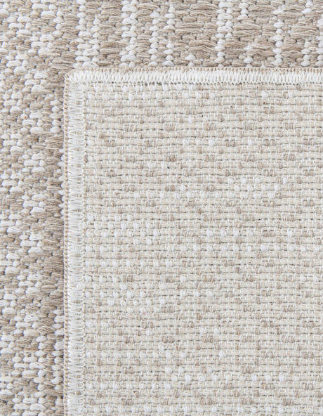 Ivory 5' 3 x 8' Abbey Rectangle Area Rug 100% Cotton All Natural Living Dining Room Bedroom Carpet for Sale at Rug Engine
