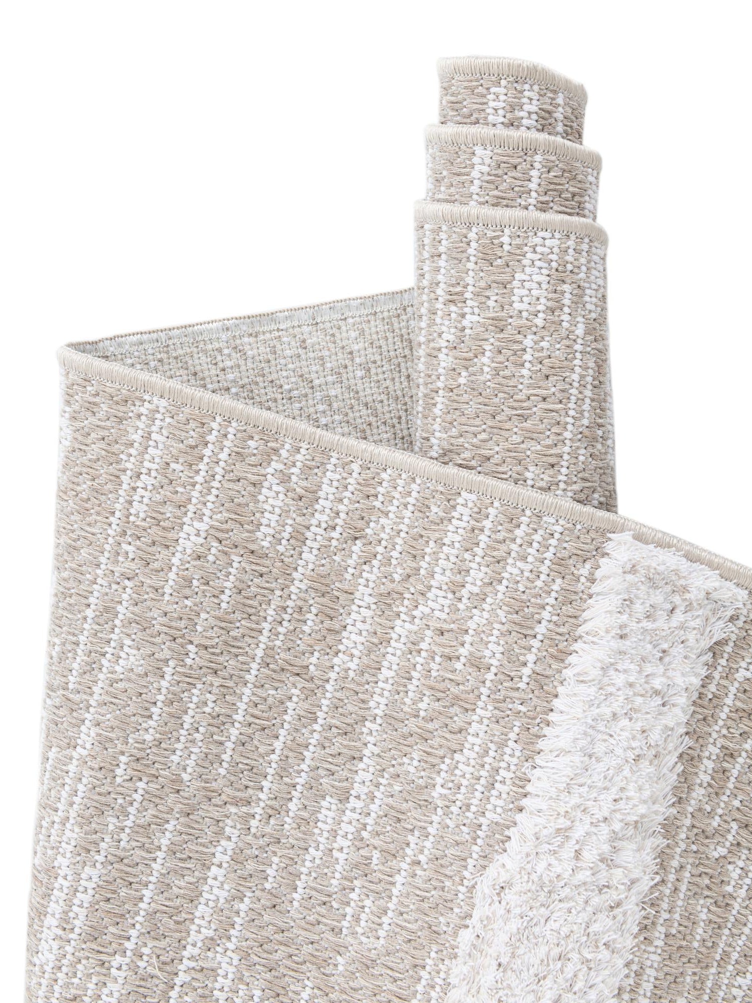 Ivory 9' 10 x 12' Abbey Rectangle Area Rug 100% Cotton All Natural Living Dining Room Bedroom Carpet for Sale at Rug Engine