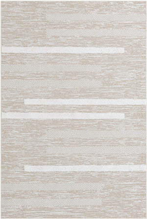 Ivory 5' 3 x 8' Abbey Rectangle Area Rug 100% Cotton All Natural Living Dining Room Bedroom Carpet for Sale at Rug Engine