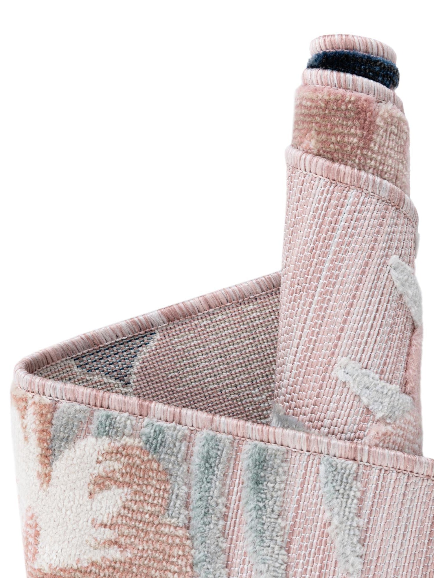 Pink 5' 2 x 8' Outdoor Botanical Rectangle Area Rug Weather Resistant for Patio, Deck, Terrace, Balcony, Porch Polypropylene Garden Floral Tropical Carpet for Sale at Rug Engine