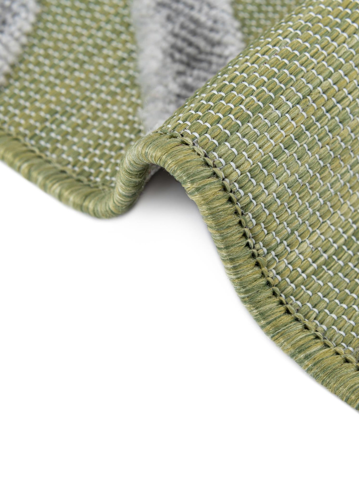Green 2' 2 x 5' 3 Outdoor Botanical Runner Area Rug Weather Resistant for Patio, Deck, Terrace, Balcony, Porch Polypropylene Garden Floral Tropical Carpet for Sale at Rug Engine