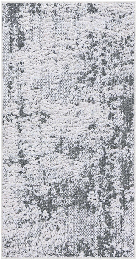 Gray 2' 3 x 4' 1 Abbey Runner Area Rug 100% Cotton All Natural Living Dining Room Bedroom Carpet for Sale at Rug Engine